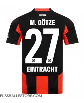 Günstige Eintracht Frankfurt Mario Gotze #27 Heimtrikot 2025-26 Kurzarm
